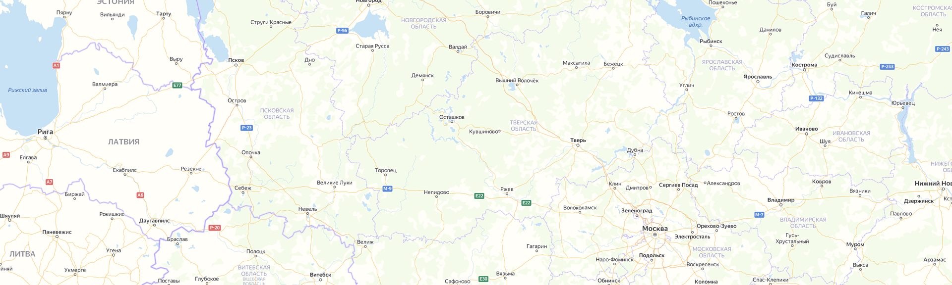 map road